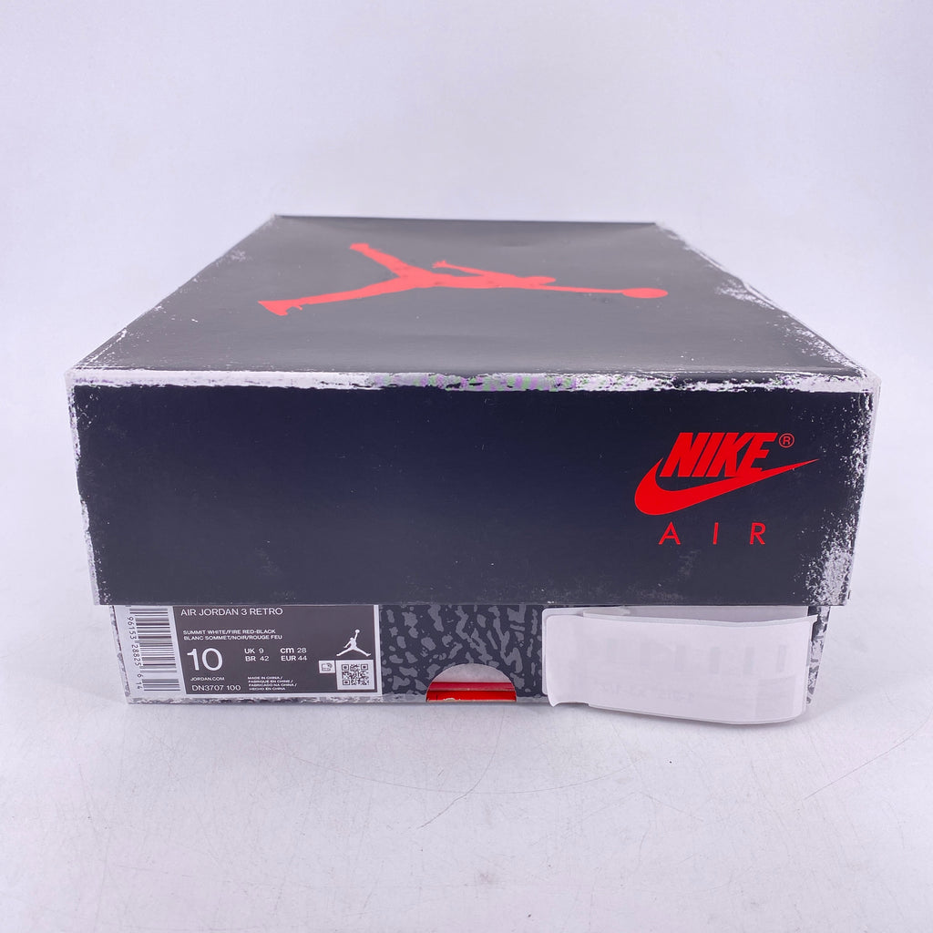 Air Jordan 3 Retro "White Cement Reimagined" 2023 New Size 10