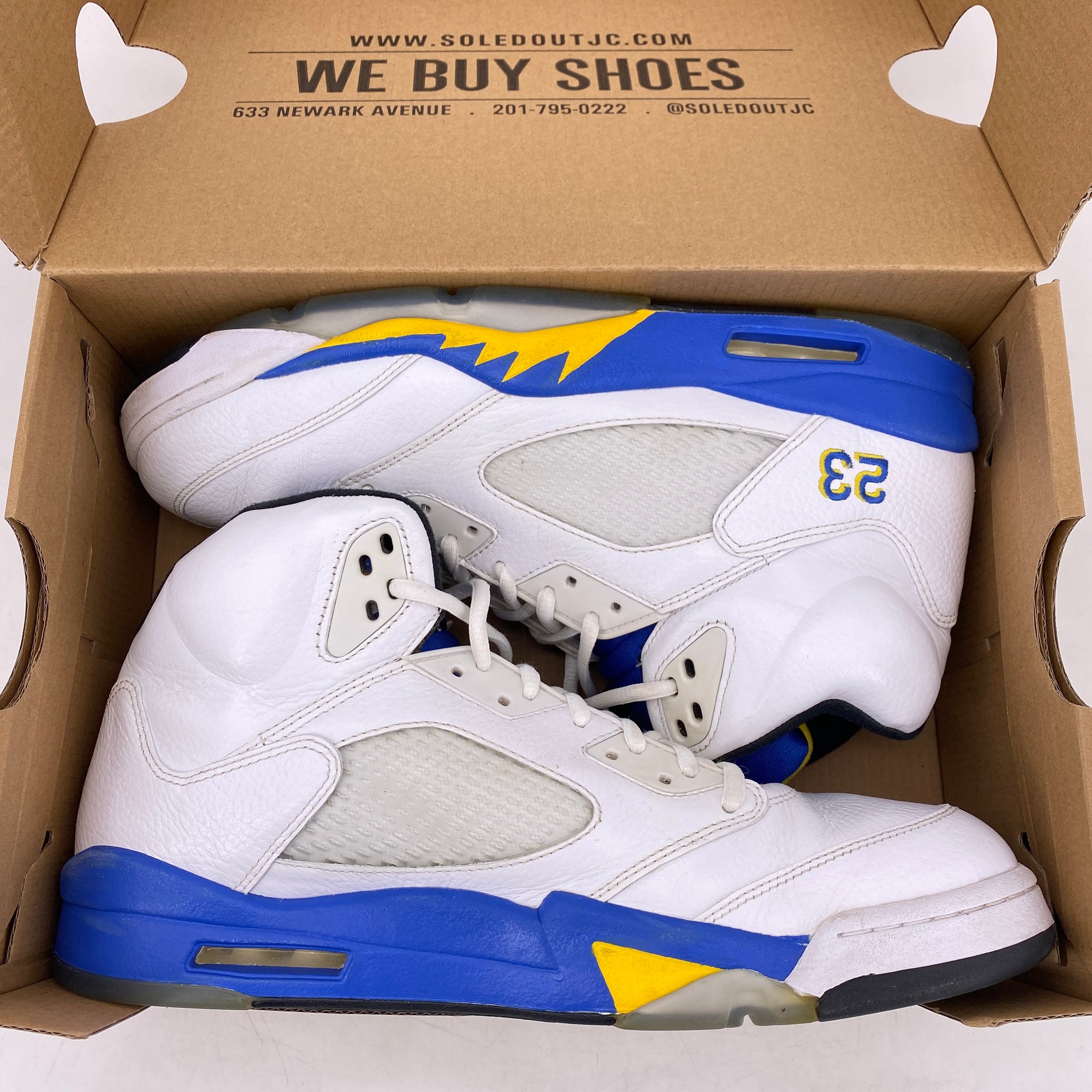 Air Jordan 5 Retro &quot;Laney&quot; 2013 Used Size 13