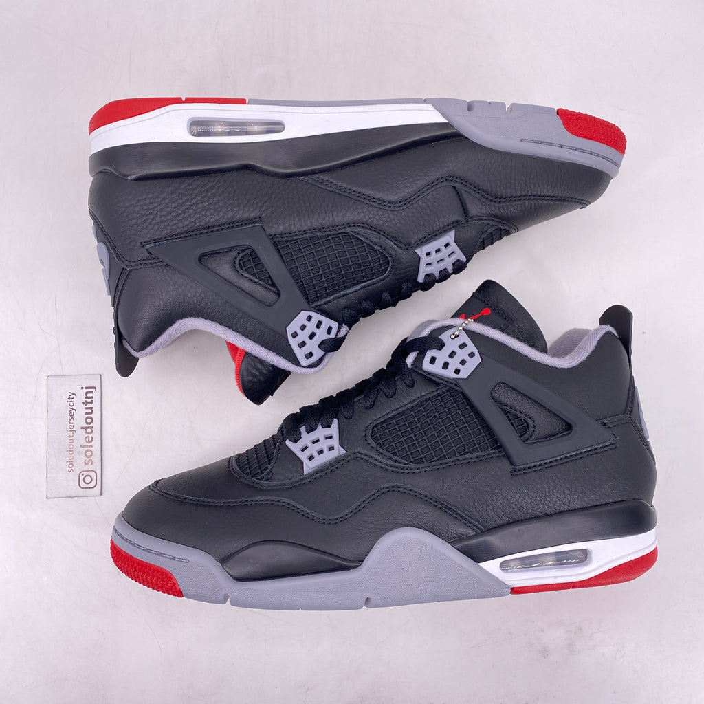 Air Jordan 4 Retro "Bred Reimagined" 2024 New Size 10