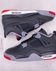 Air Jordan 4 Retro "Bred Reimagined" 2024 New Size 10