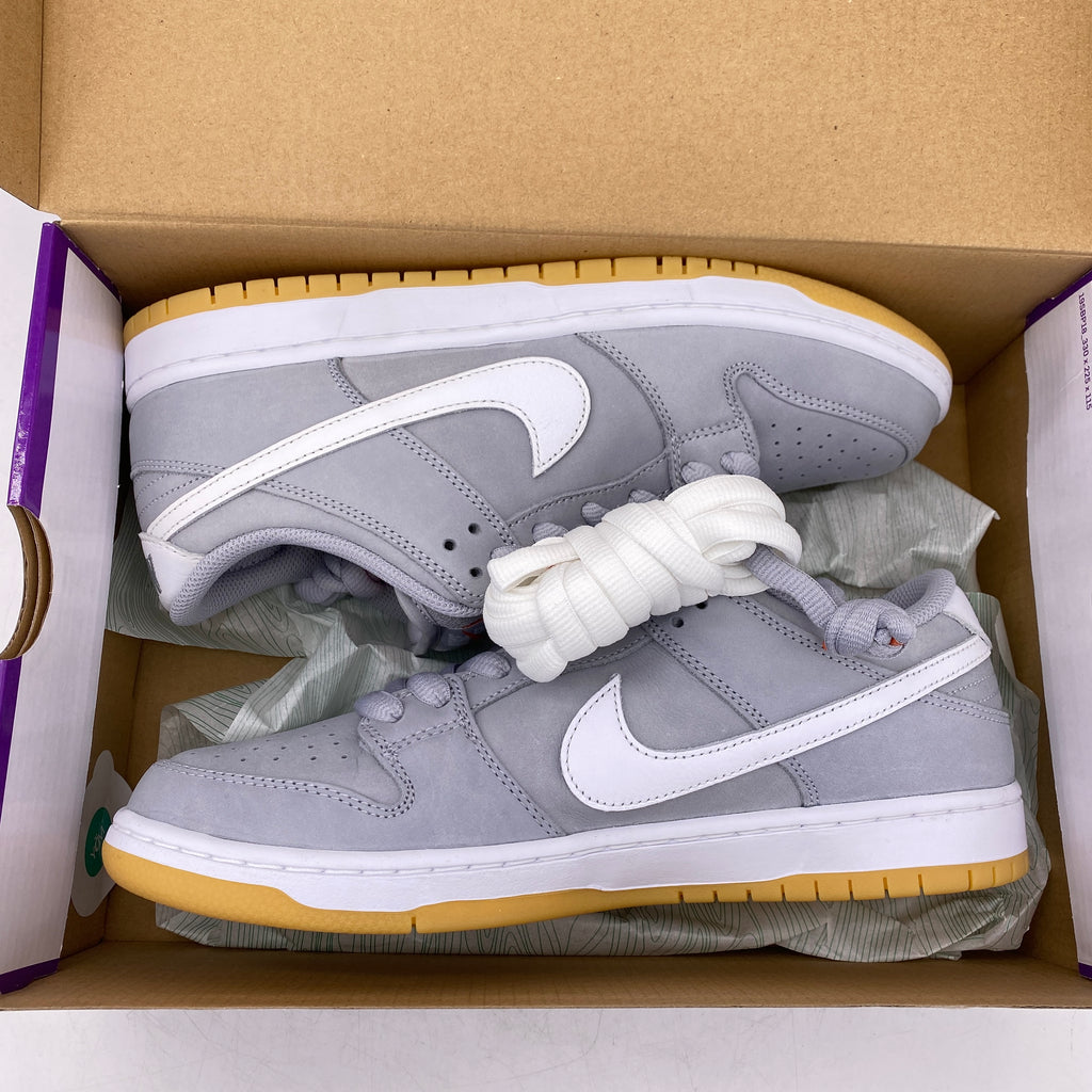 Nike SB Dunk Low "Orange Label Wolf Grey" 2023 New Size 9.5
