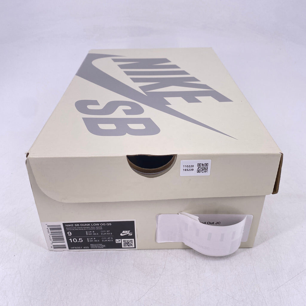 Nike SB Dunk Low "Futura Lab Bleached Aqua" 2024 New Size 9