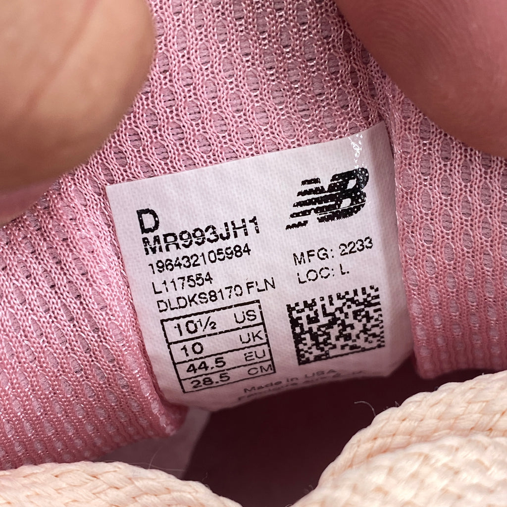 New Balance 993 "Powder Pink" 2022 Used Size 10.5