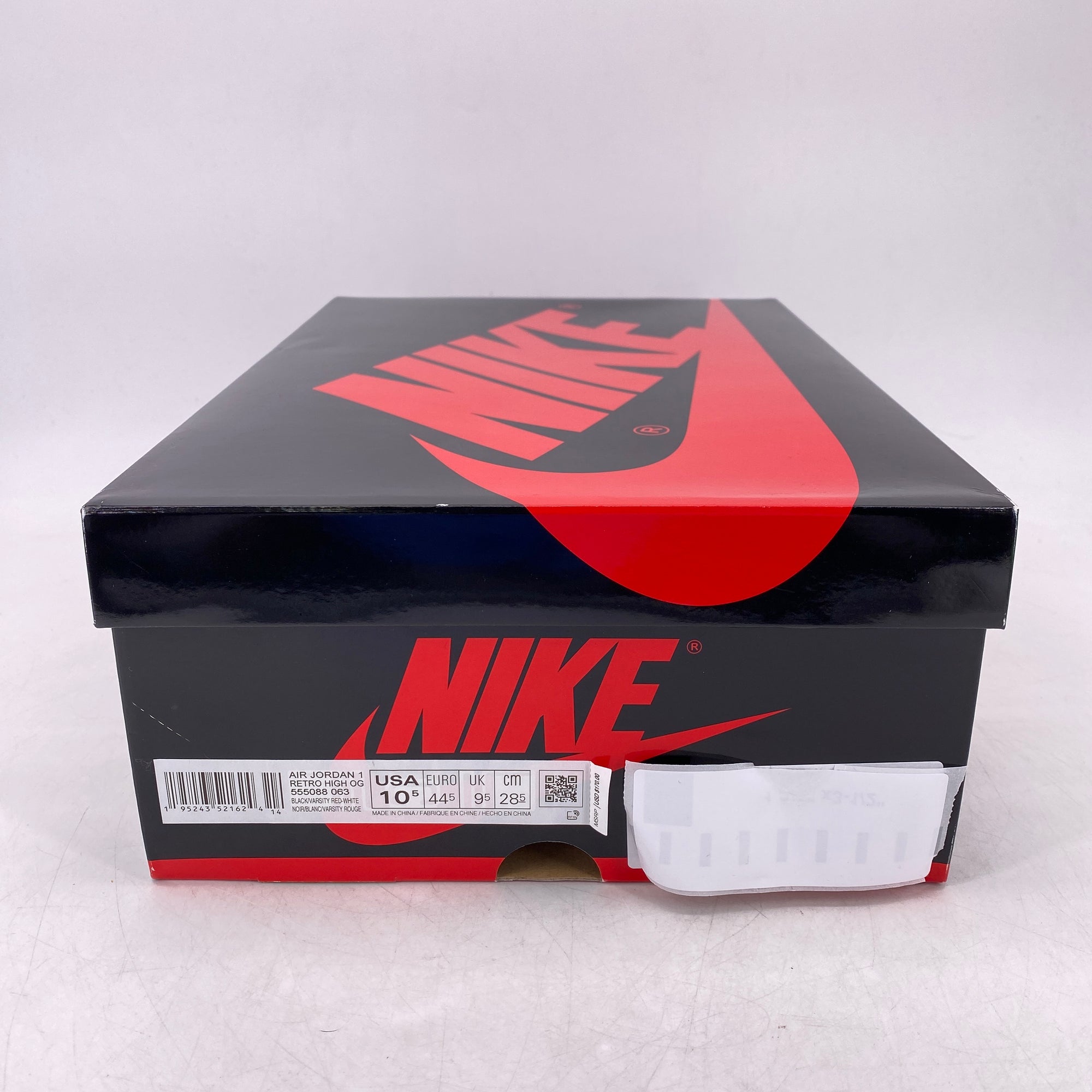 Air Jordan 1 Retro High OG &quot;Patent Bred&quot; 2021 New Size 10.5