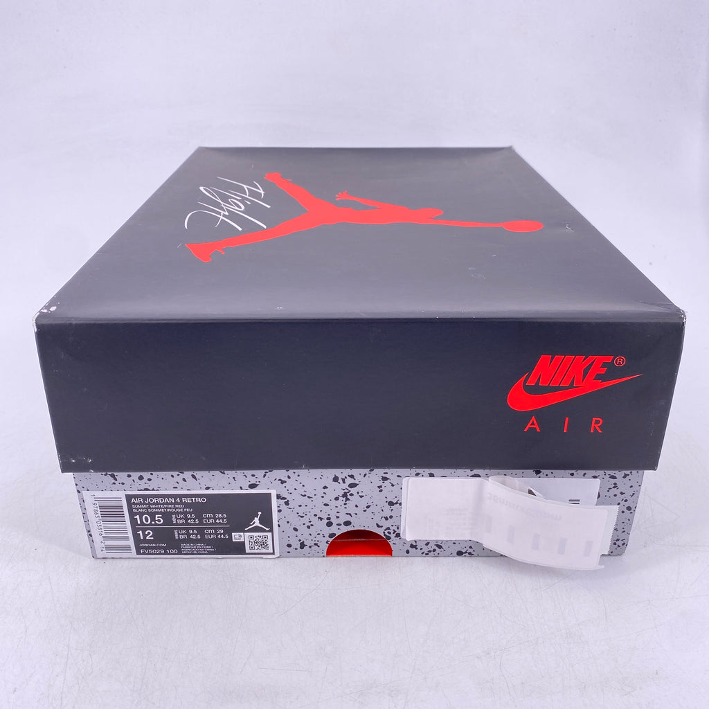 Air Jordan 4 Retro "White Cement" 2025 New Size 10.5