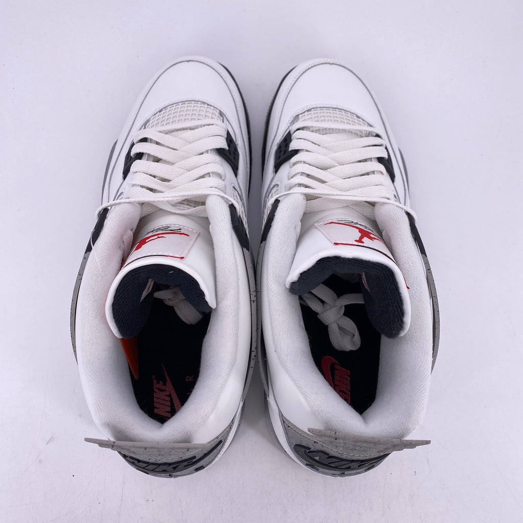 Air Jordan 4 Retro "White Cement" 2025 New Size 13