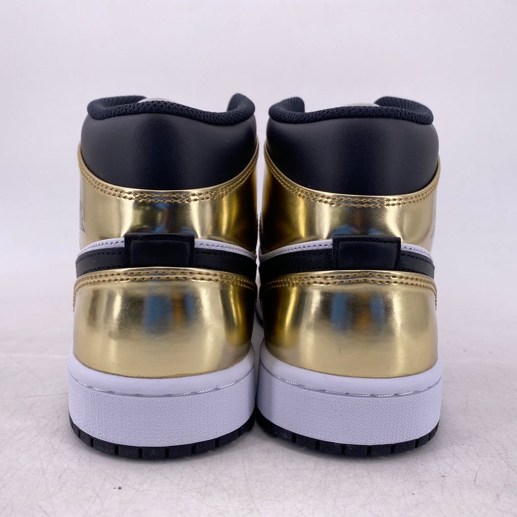 Air Jordan 1 Mid "Metallic Gold" 2020 New Size 10