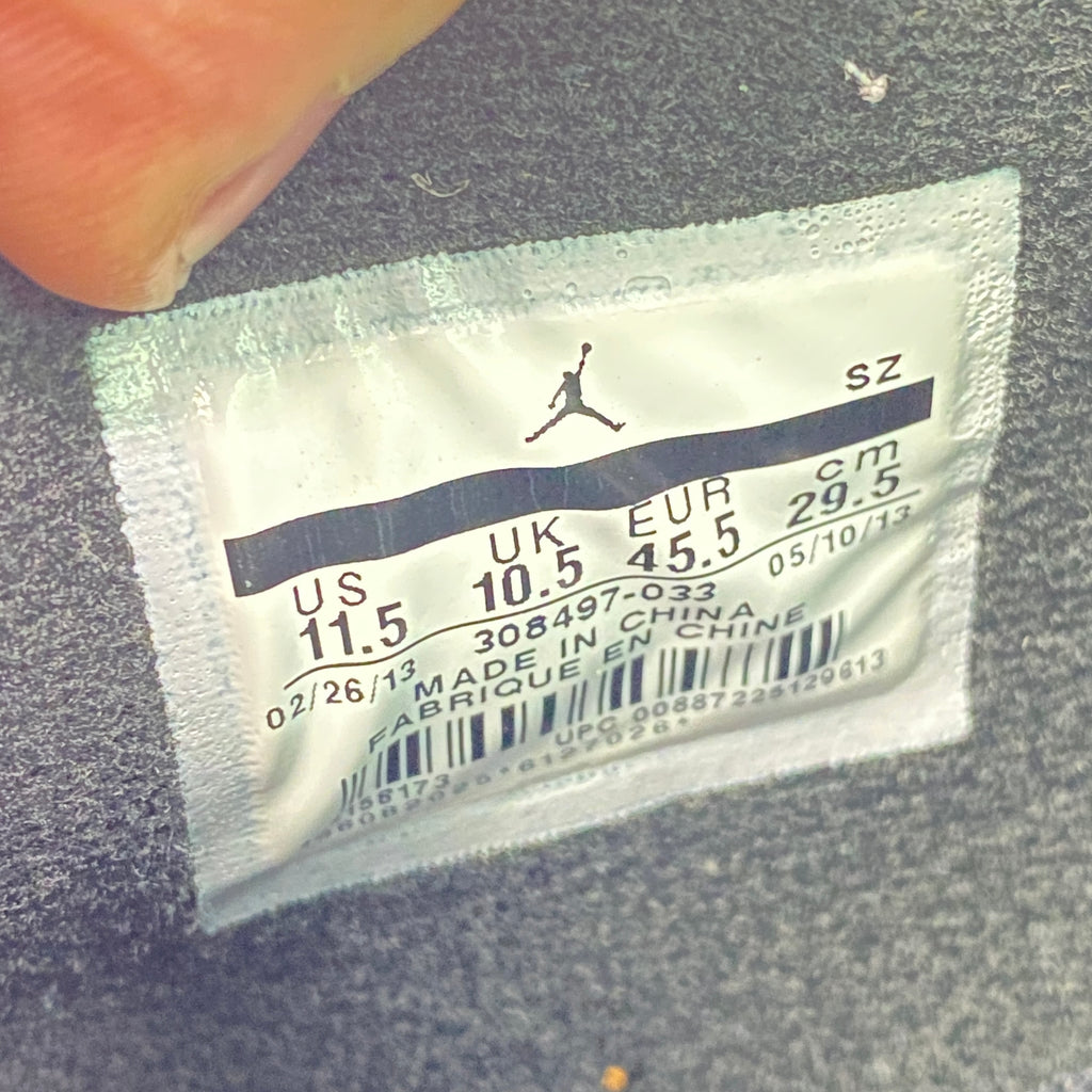 Air Jordan 4 Retro "Green Glow" 2013 Used Size 11.5