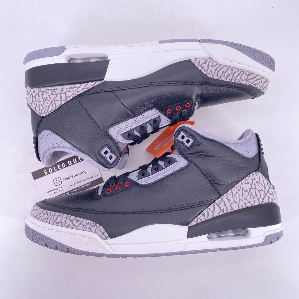 Air Jordan 3 Retro "Black Cement" 2024 New Size 12
