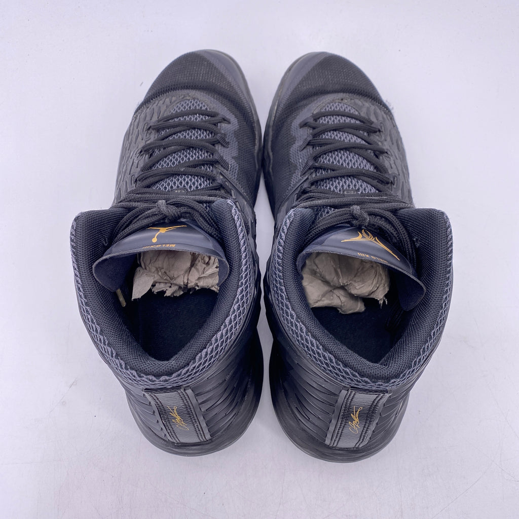 Air Jordan Melo M13 "Black Metallic Gold" 2016 Used Size 13