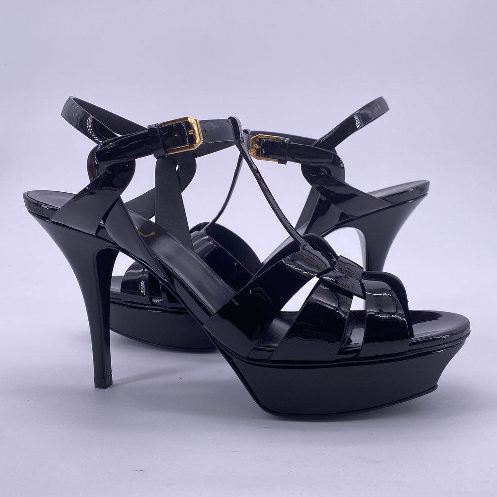 Saint Laurent Tribute "75 Ysl Heels"  New Size 40