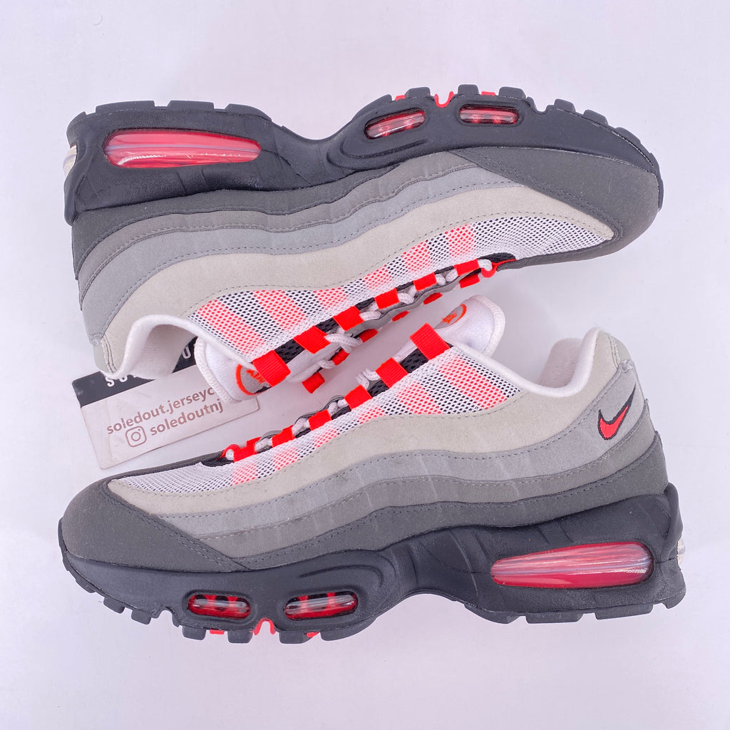 Nike Air Max 95 "Big Bubble Solar Red 2.0" 2025 Used Size 8.5