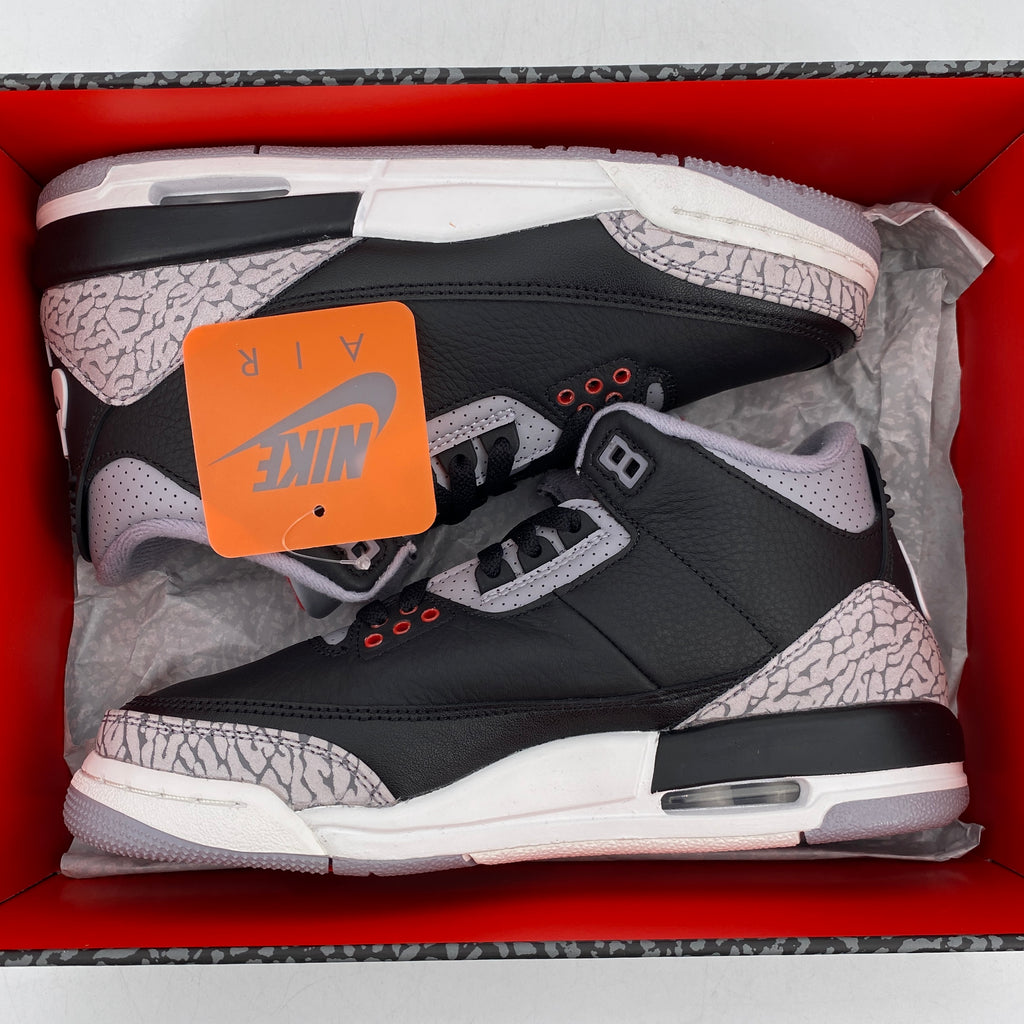Air Jordan (GS) 3 Retro "Black Cement" 2024 New Size 6.5Y