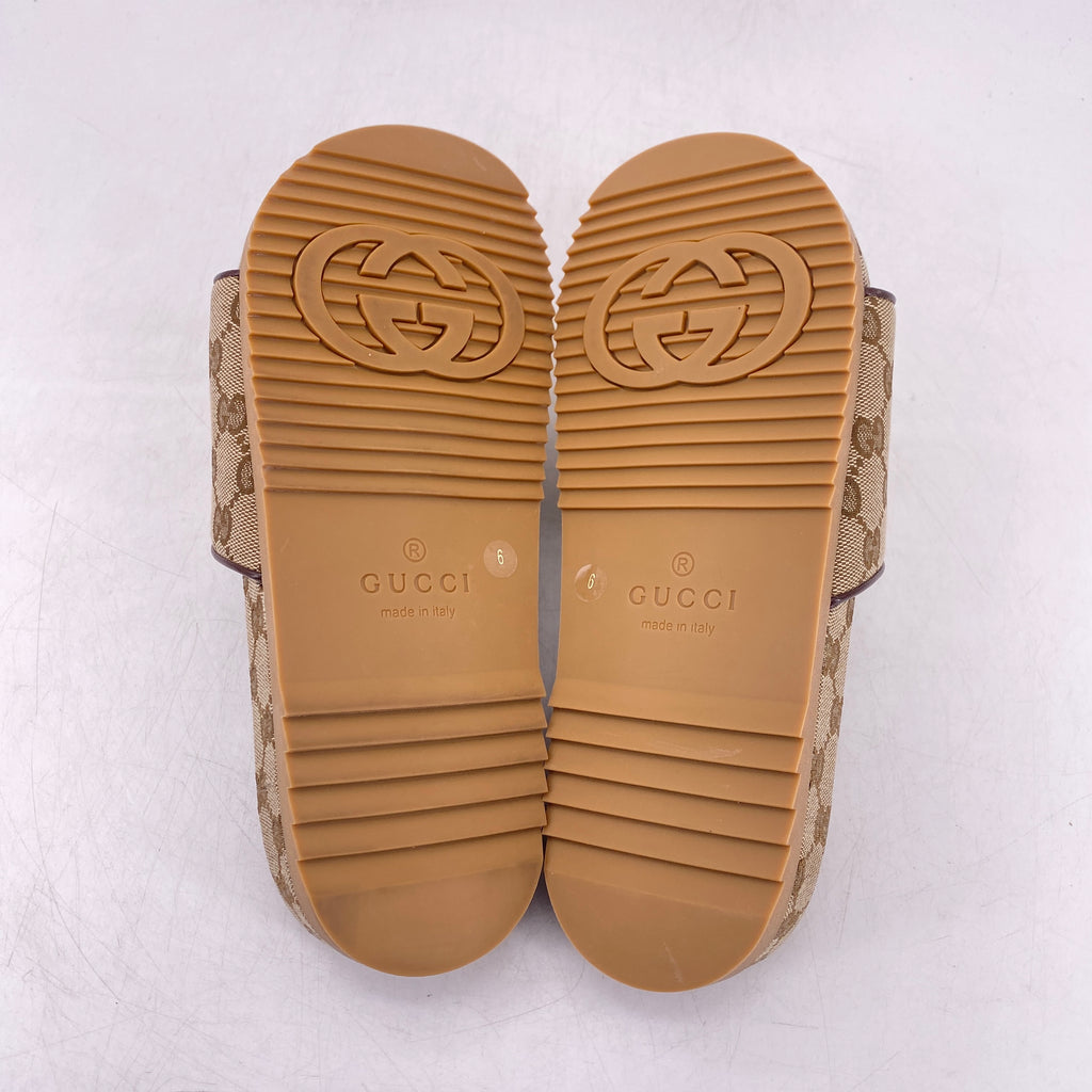 Gucci Slide "Monogram" 2022 New Size 6G