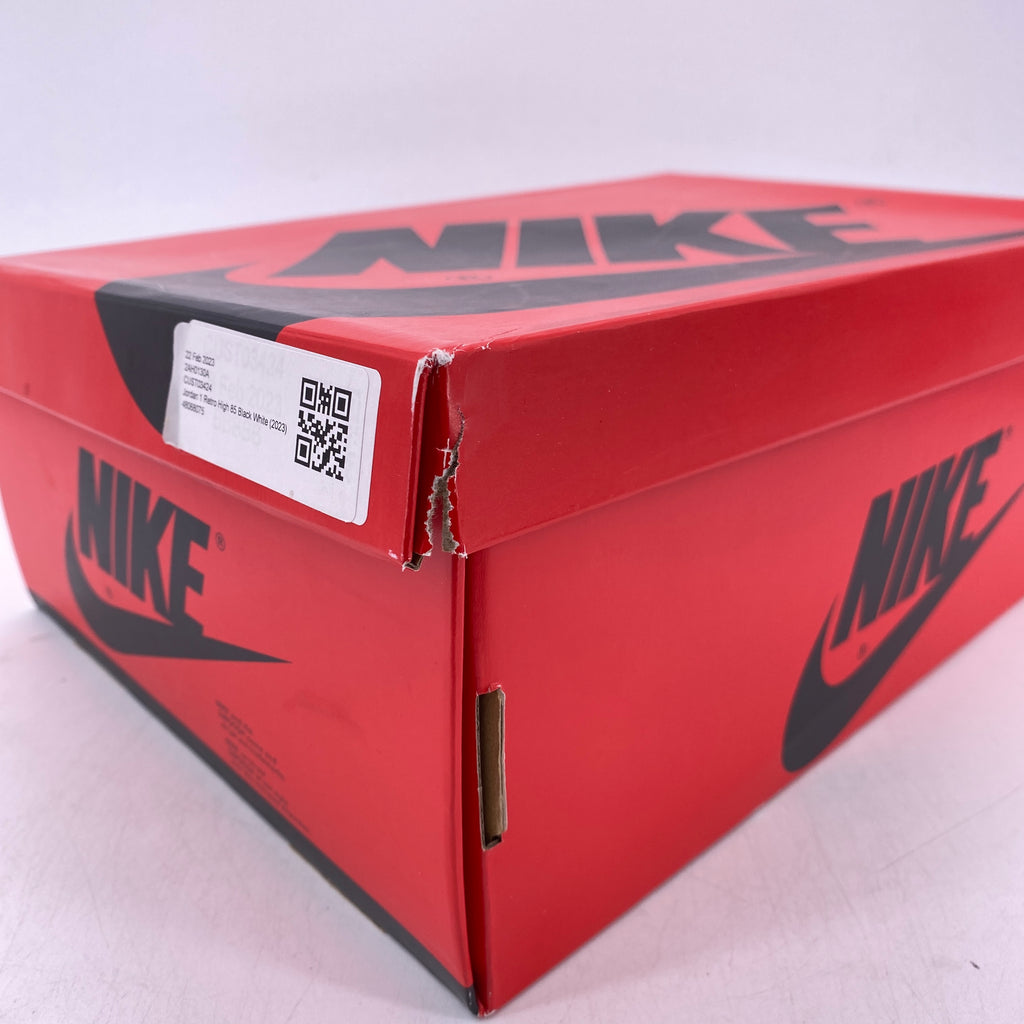 Air Jordan 1 HI 85' "Black White" 2023 Used Size 9