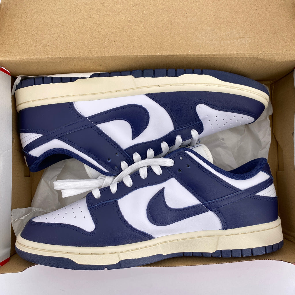 Nike (W) Dunk Low "Vintage Navy" 2022 New Size 10.5W