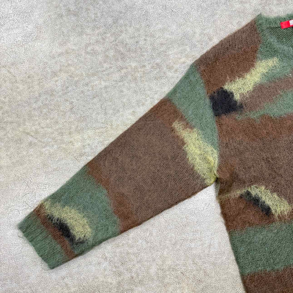 Supreme Knit Crewneck "JUNYA WATANABE CDG" Camo Used Size XL