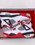 Air Jordan (GS) 4 Retro "Fire Red" 2020 New Size 4.5Y