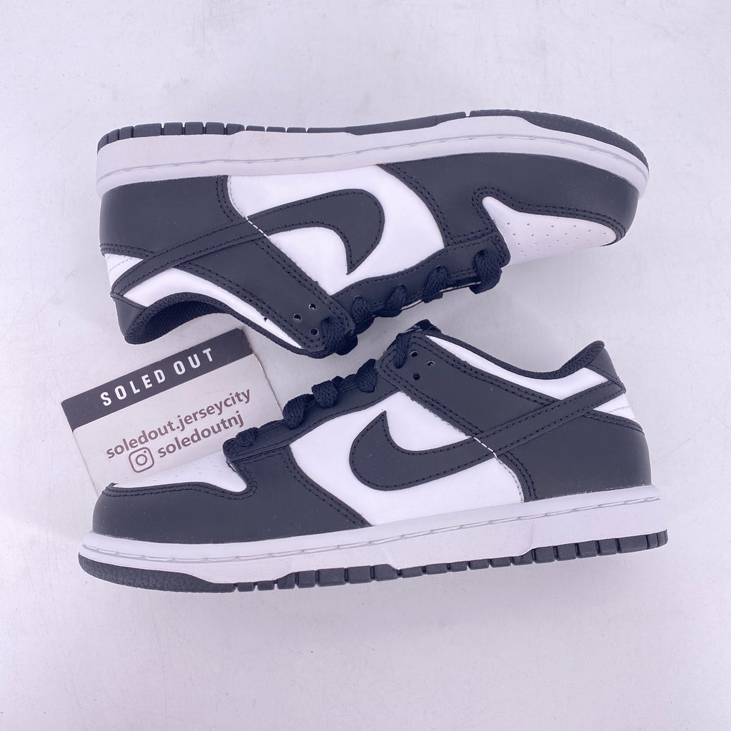 Nike (PS) Dunk Low "Black White" 2021 New Size 2Y