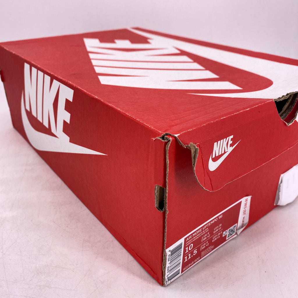 Nike Air More Uptempo "Bulls Hoops" 2021 New Size 10