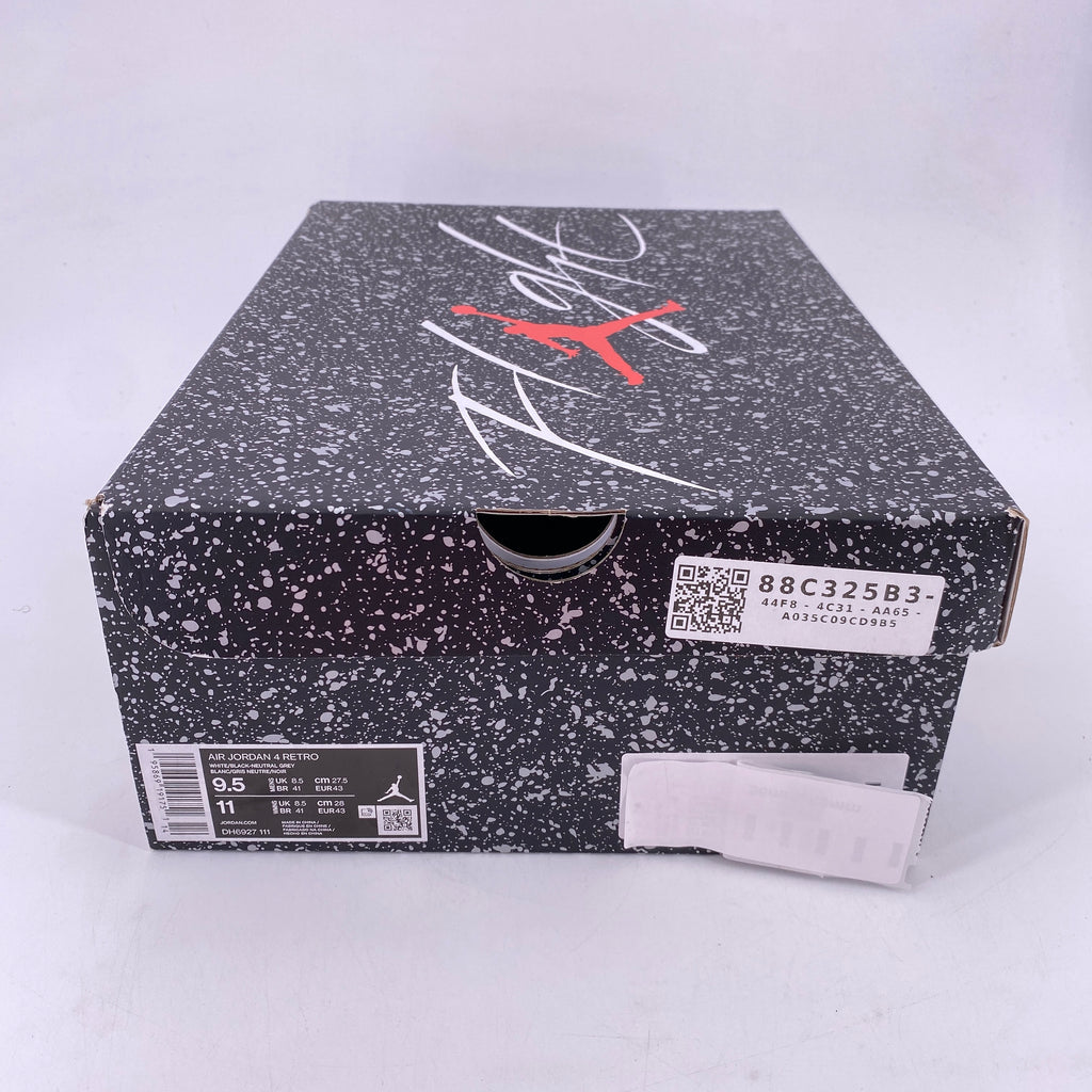 Air Jordan 4 Retro "Military Black" 2022 Used Size 9.5