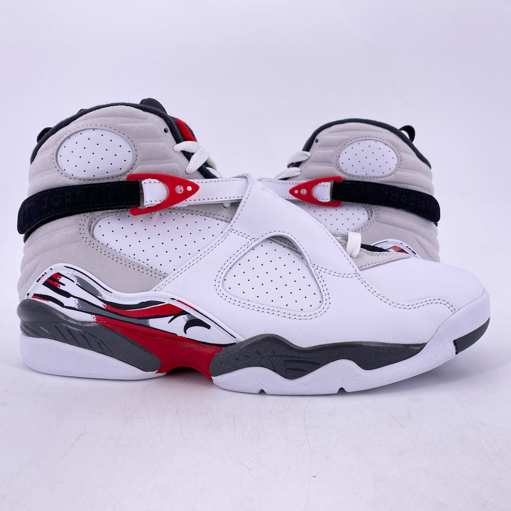Air Jordan 8 Retro "White True Red" 2025 New Size 10