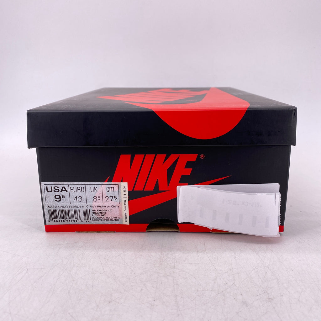 Air Jordan 1 Retro High OG "Fragment" 2014 New Size 9.5