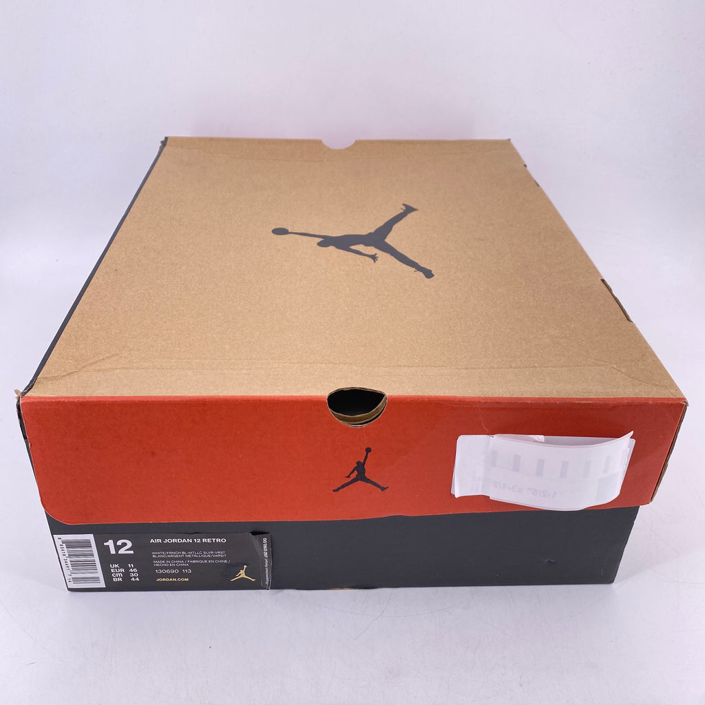 Air Jordan 12 Retro "French Blue" 2016 New Size 12