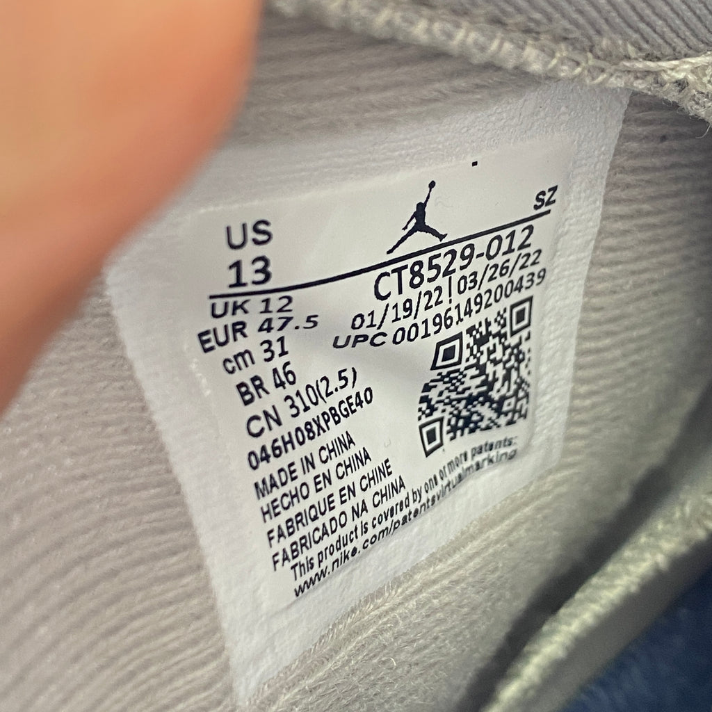 Air Jordan 6 Retro "Georgetown" 2022 New Size 13