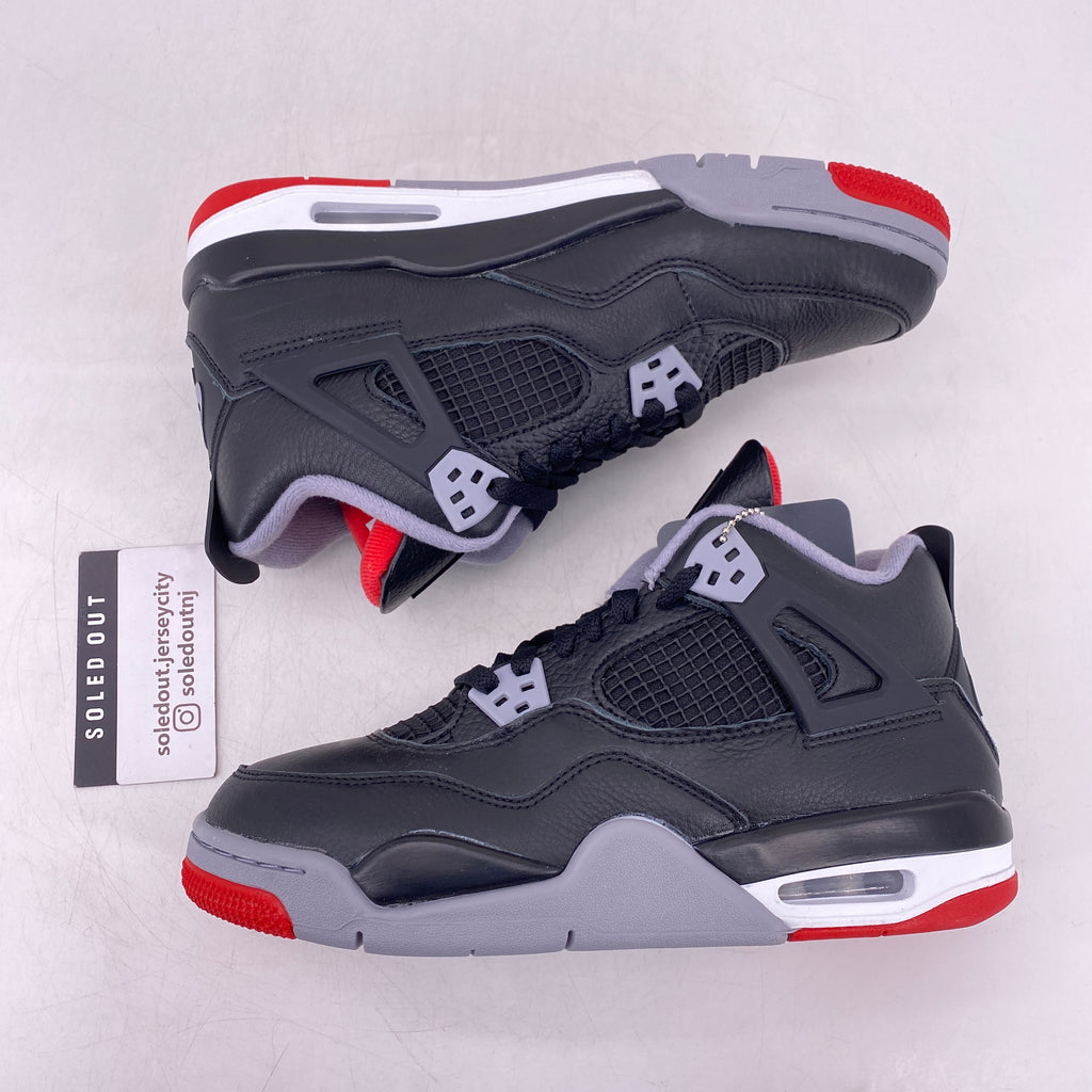Air Jordan (GS) 4 Retro "Bred Reimagined" 2024 New Size 7Y