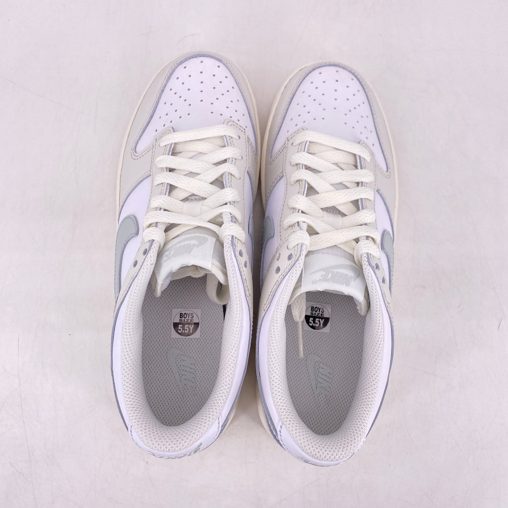 Nike (GS) Dunk Low "Phantom Light Silver" 2024 New Size 5.5Y