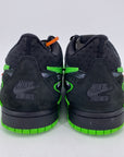 Nike Air Rubber Dunk / OW "Green Strike" 2020 Used Size 14