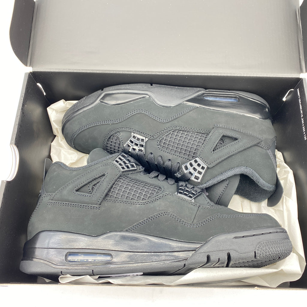 Air Jordan 4 Retro "Black Cat" 2025 New Size 8.5