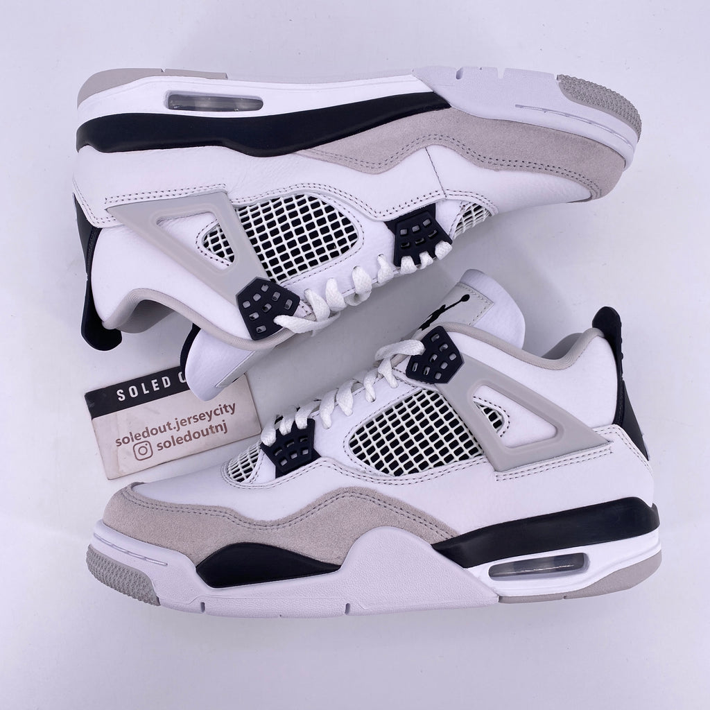 Air Jordan 4 Retro "Military Black" 2022 New Size 8