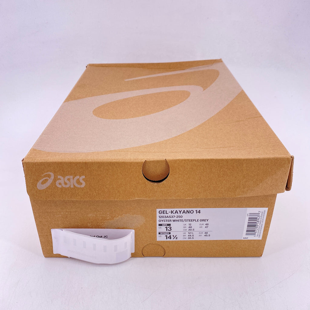 Asics Gel-Kayano 14 "Oyster White Steeple Grey" 2024 New Size 13