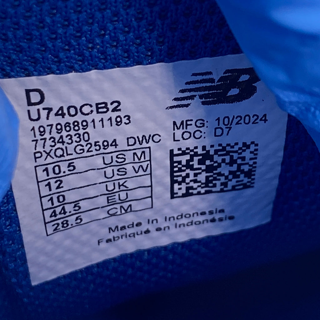 New Balance 740V2 "Amine Benson Tech" 2024 New Size 10.5