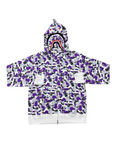 Bape Zip Up "SEPERATED" Purple New Size L