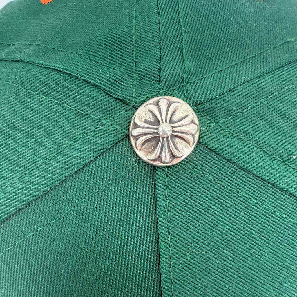 Chrome Hearts Snapback "MIAMI ART BASEL" Used Green Size OS