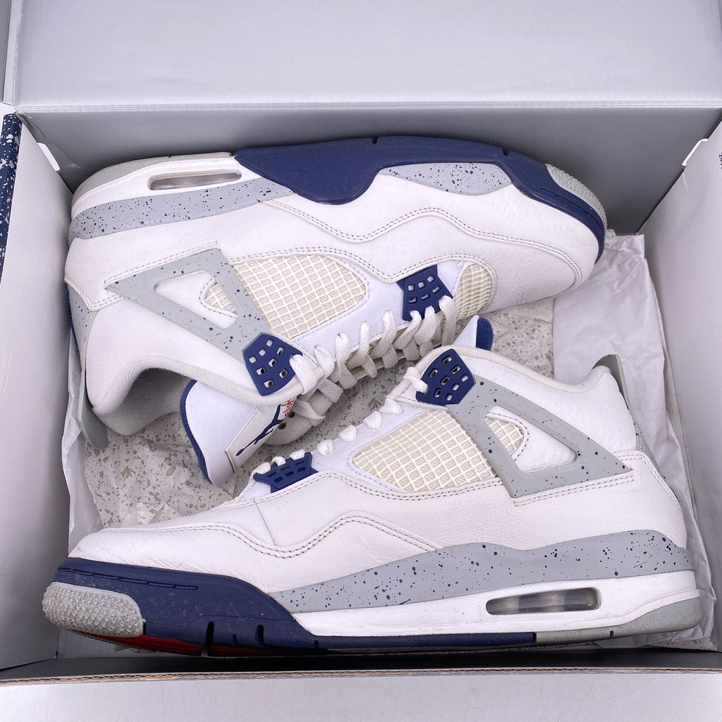 Air Jordan 4 Retro "Midnight Navy" 2022 Used Size 10