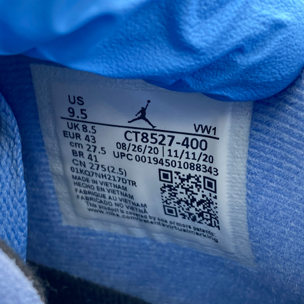 Air Jordan 4 Retro "University Blue" 2021 New Size 9.5