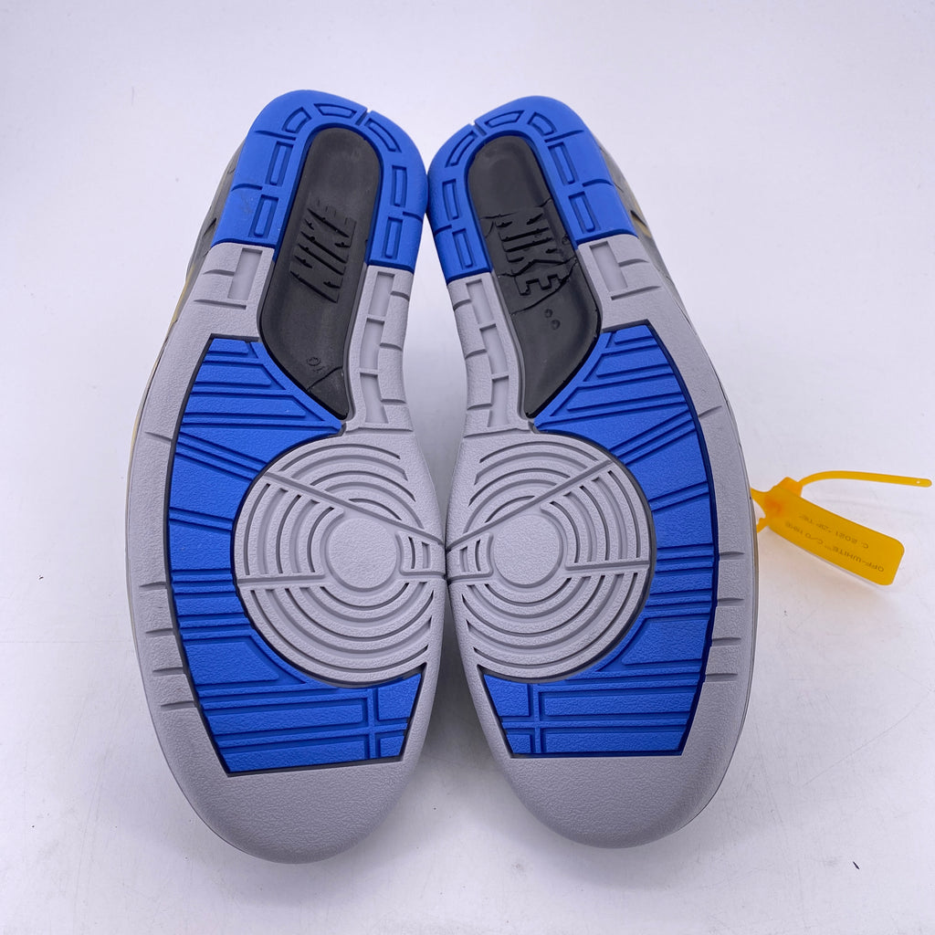 Air Jordan 2 Retro "Ow Black Blue" 2021 New Size 10