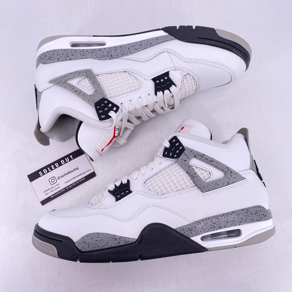 Air Jordan 4 Retro "White Cement" 2025 Used Size 10