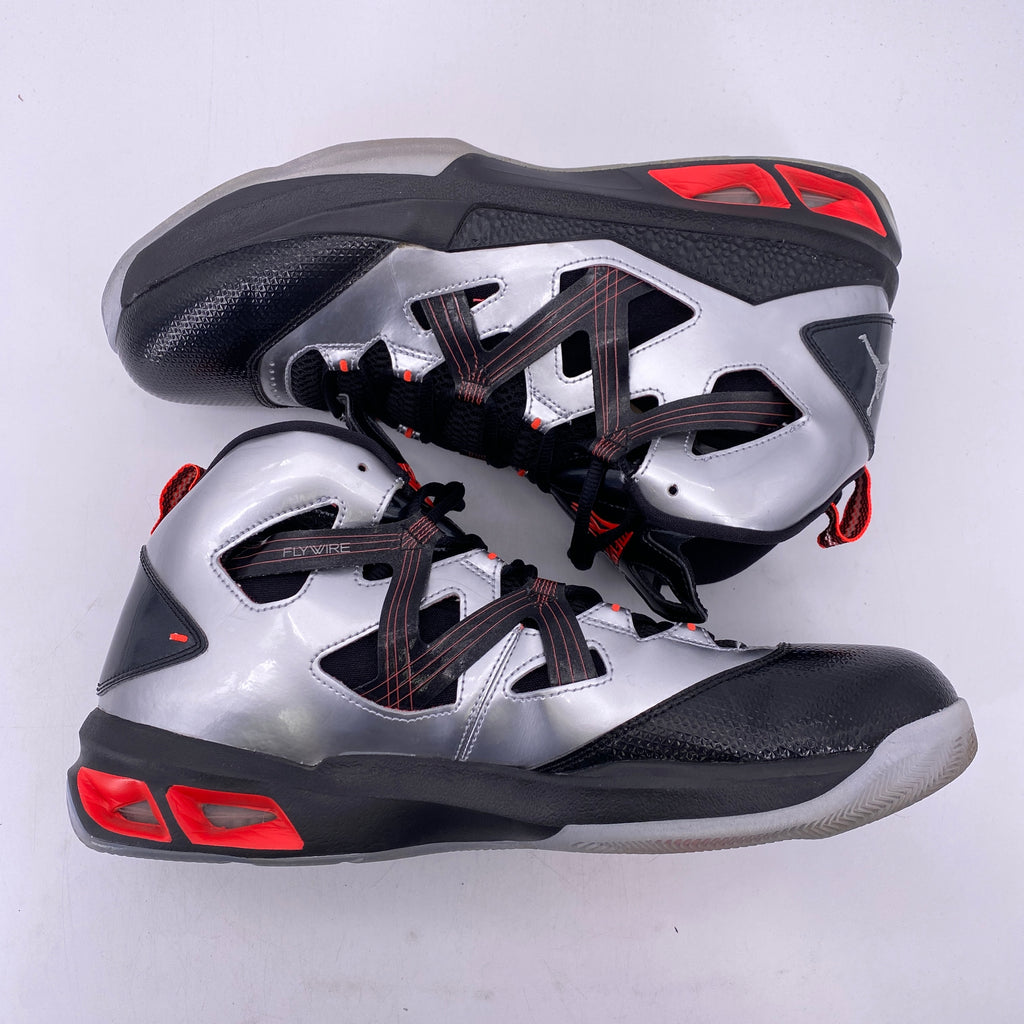 Air Jordan Melo M9 "Black Silver" 2012 Used Size 13