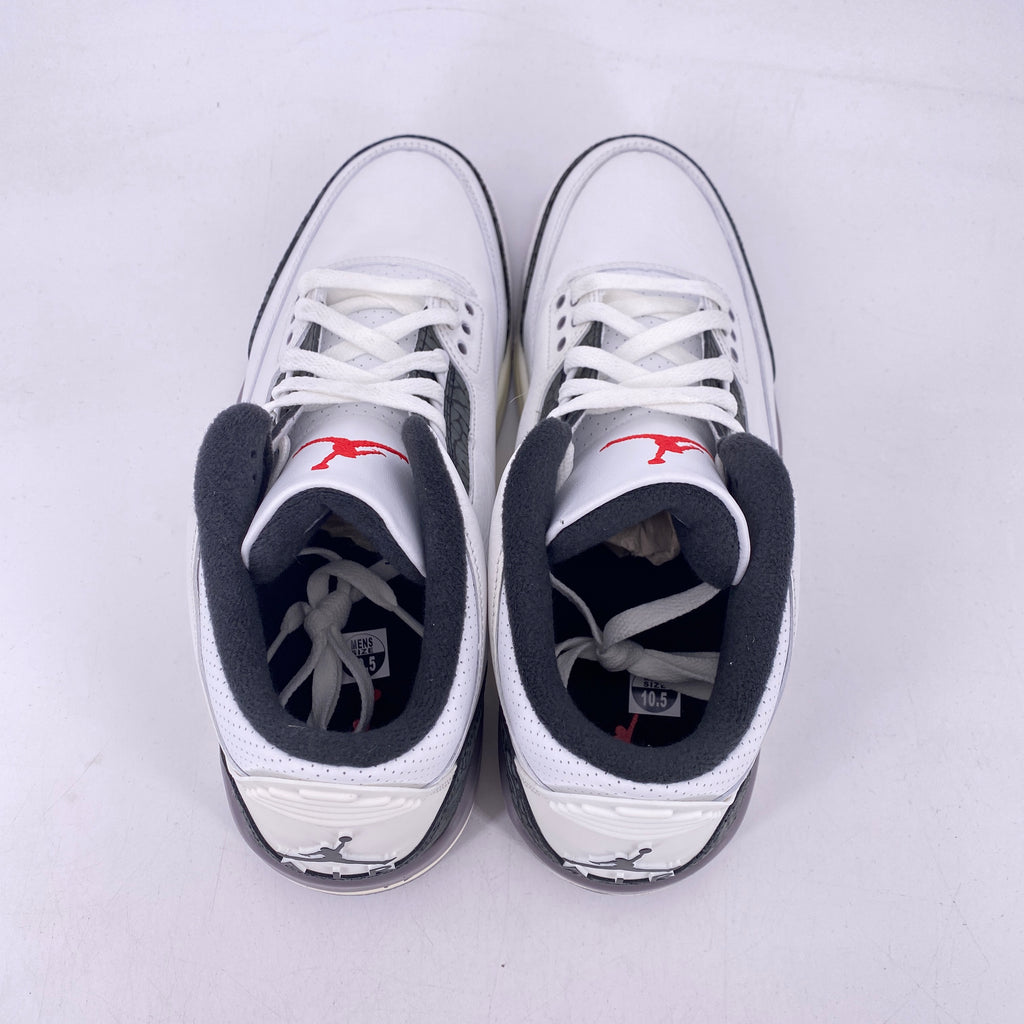 Air Jordan 3 Retro "Cement Grey" 2024 New Size 10.5
