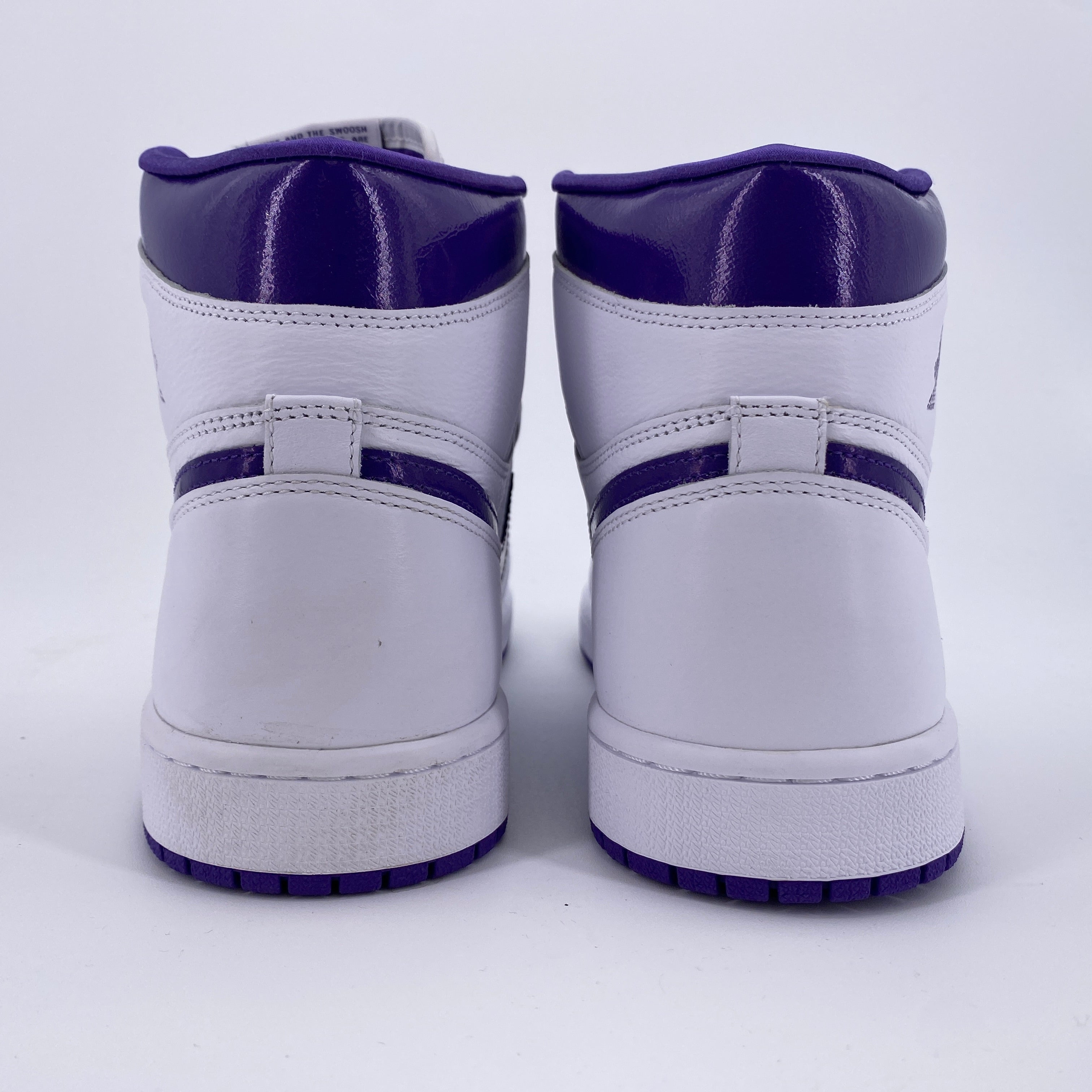 Air Jordan (W) 1 Retro High OG "Metallic Purple" 2021 New Size 12W