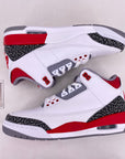 Air Jordan 3 Retro "Fire Red" 2022 New Size 9.5