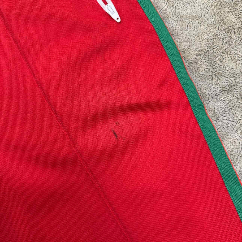 Gucci Track Pants "ADIDAS" Red Used Size L