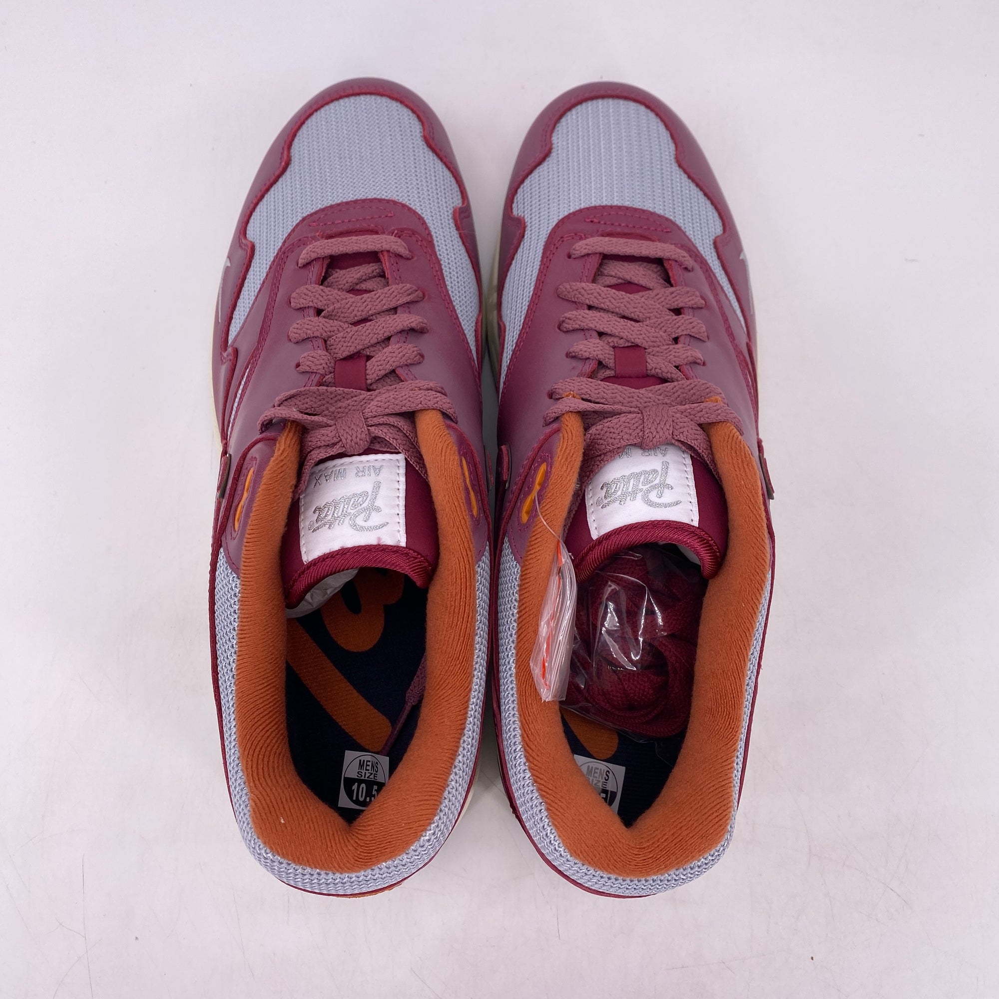 Nike Air Max 1 &quot;Rush Maroon&quot; 2021 New Size 10.5