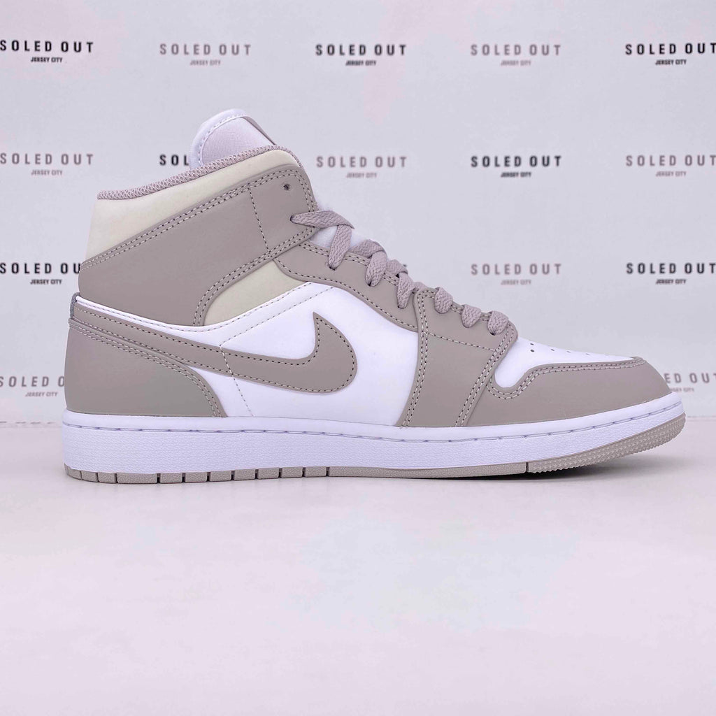 Air Jordan 1 Mid "Linen" 2021 New Size 10