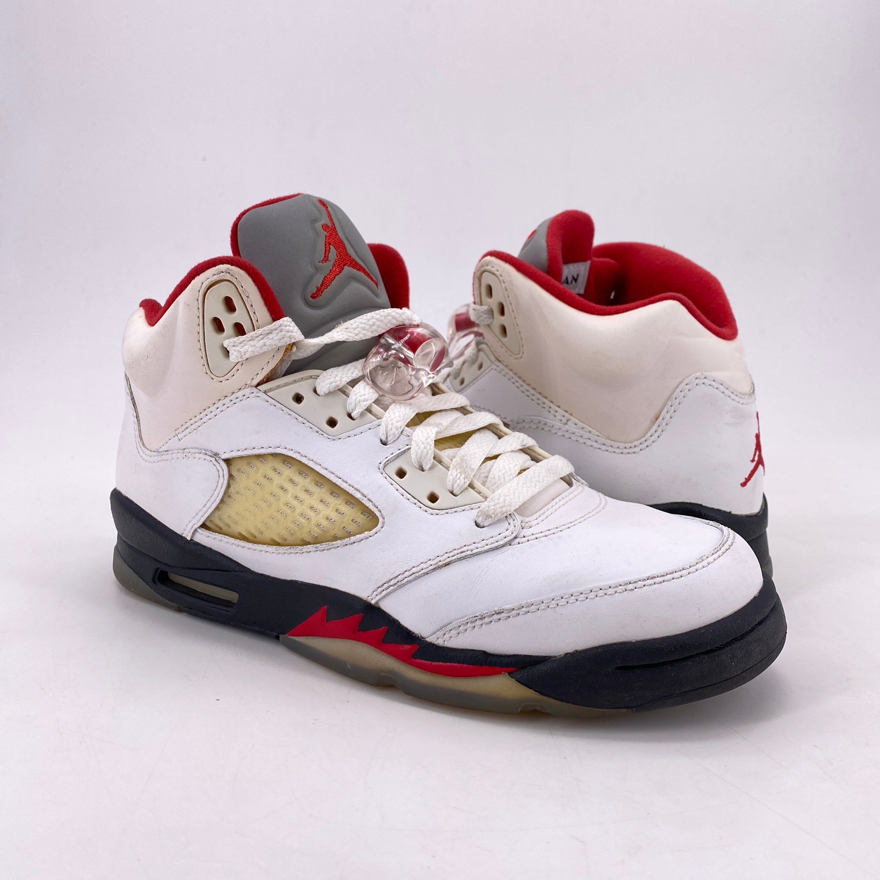 Air Jordan (GS) 5 Retro &quot;Fire Red&quot; 2013 Used Size 5.5Y